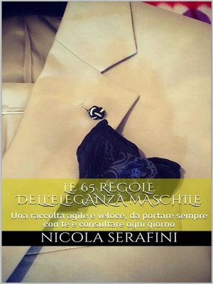 cover image of 65 regole dell'eleganza maschile